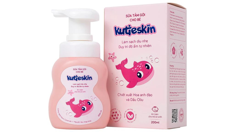 Sữa tắm gội cho bé Kutieskin: Thành phần và công dụng 2