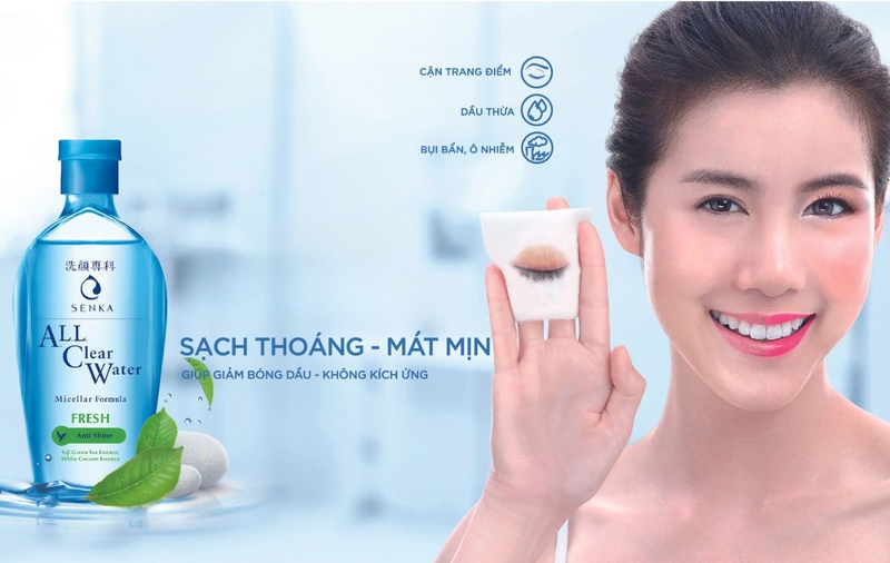 Thành phần nước tẩy trang Senka trong một số sản phẩm phổ biến 4