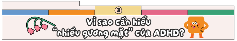 The Many Faces of ADHD: Những “gương mặt” đa chiều của rối loạn tăng động giảm chú ý h2 3