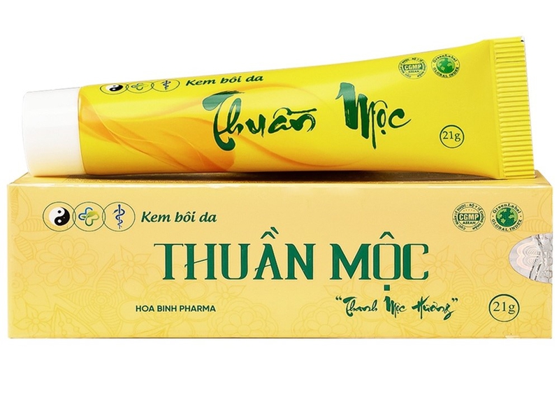 Kem bôi da Thuần Mộc Thanh Mộc Hương Hòa Bình 21g