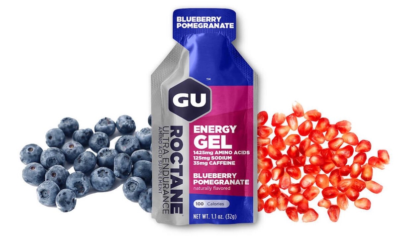 Gel GU Roctane Energy Gel Blueberry Pomegranate giúp cung cấp dinh dưỡng và năng lượng (32g) 1