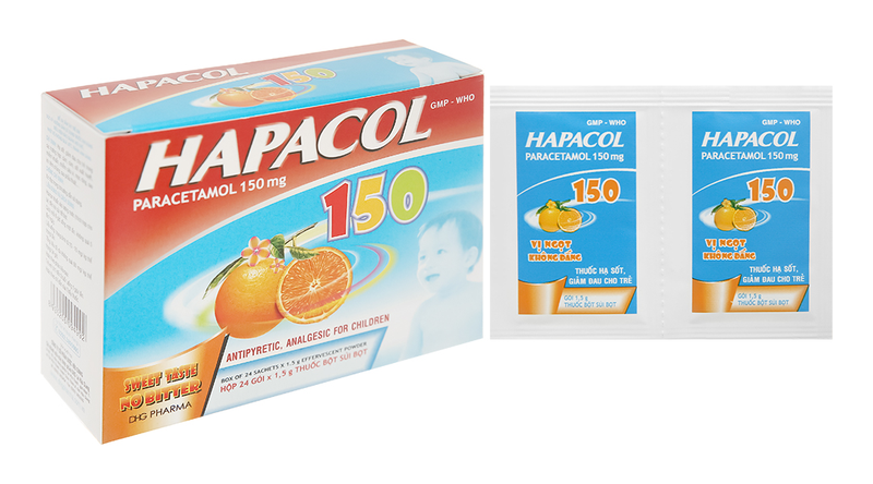 Thuốc hạ sốt hapacol 150 cho trẻ bao nhiêu kg? Một số lưu ý cần biết 1