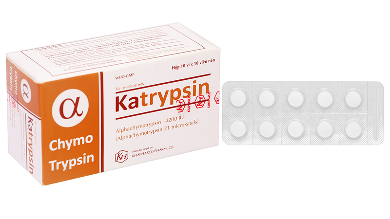 Tác dụng của thuốc Katrypsin