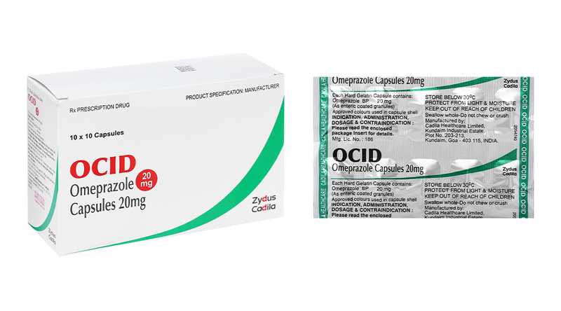 Omeprazole Capsules 20mg - Thông tin chi tiết về thuốc