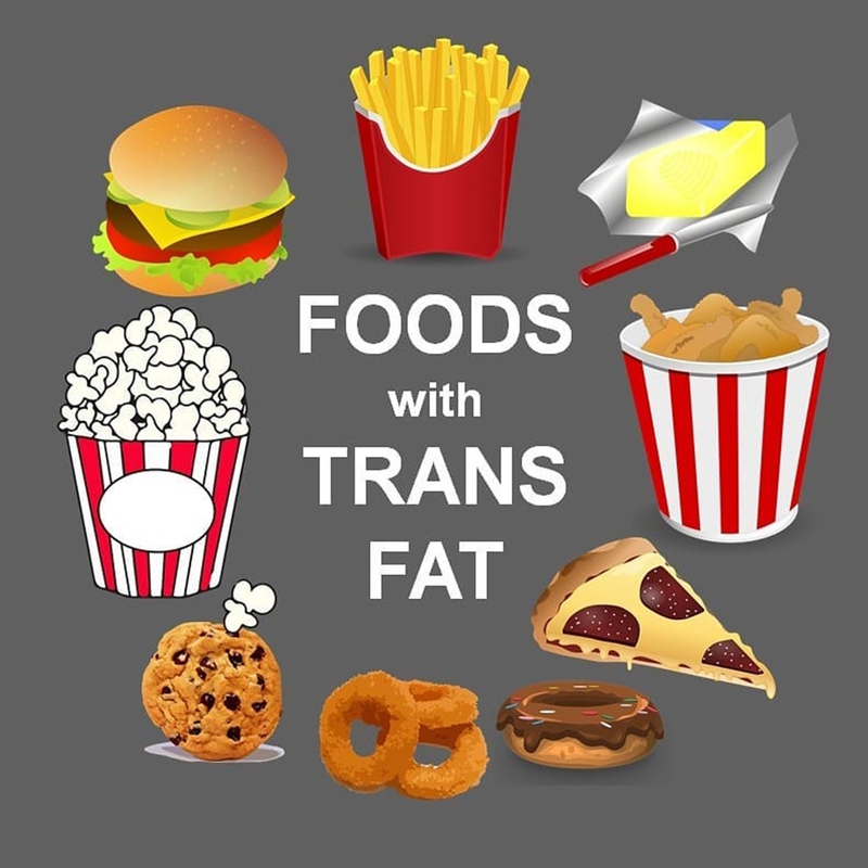 Axit béo trans thường có trong các loại thực phẩm ăn nhanh và các loại bánh ngọt