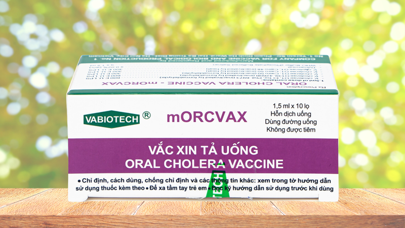 Vắc xin mORCVAX phòng bệnh tả cho người lớn và trẻ nhỏ