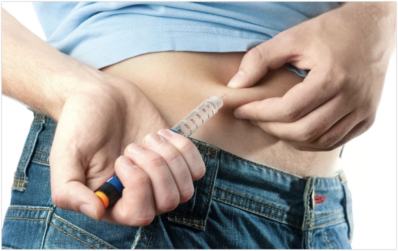 Véo da khi tiêm insulin có tác dụng gì? 2