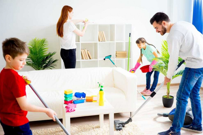 Dọn dẹp và làm sạch nhà cửa thường xuyên, đặc biệt là vùng góc khuất và nơi dễ ẩm ướt