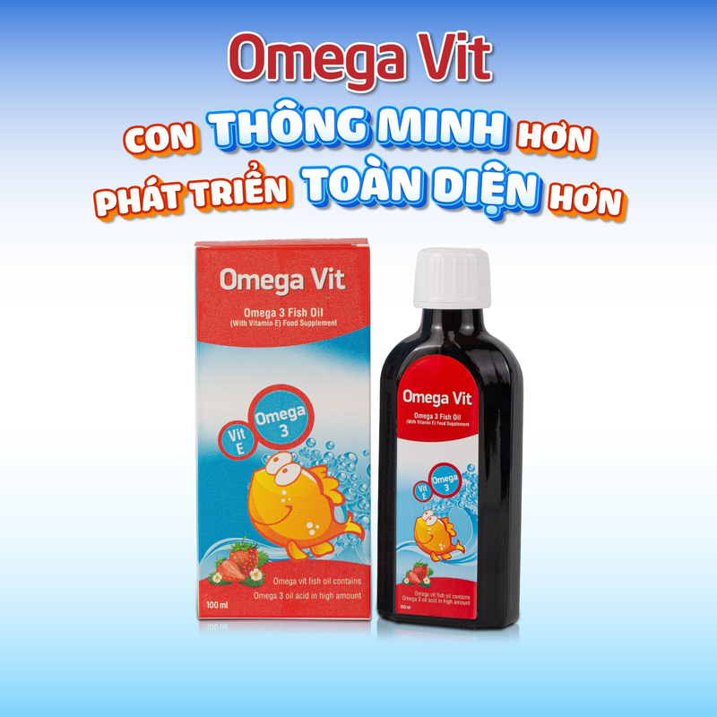 Vì sao nên lựa chọn Omega Vit Trí Khang để bổ sung Omega 3 cho trẻ? 1