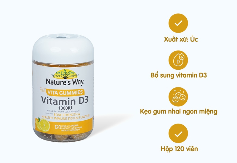 TOP 10 sản phẩm viên uống vitamin D được người dùng yêu thích 4