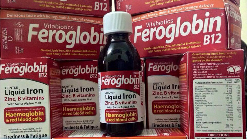 Vitabiotics Feroglobin B12 - Bổ máu toàn diện, nâng cao đề kháng 1