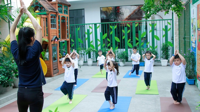 Yoga cho trẻ mầm non - Luyện tập thể chất, tinh thần hiệu quả 2