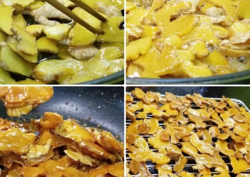 Hướng dẫn 3 cách làm mứt gừng thơm ngon không đắng tại nhà cho mẹ đảm 4