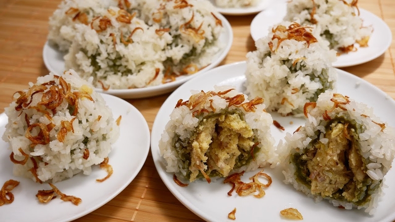 Hướng dẫn bạn cách làm bánh khúc gạo lứt thơm, dẻo, nóng hổi ăn hoài không chán 1