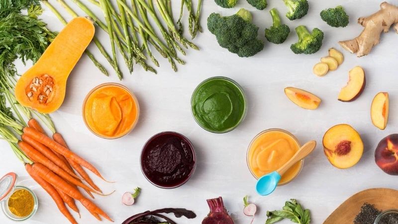 Cách nấu bột rau củ cho bé ăn dặm và cách làm bột rau củ sấy khô 3