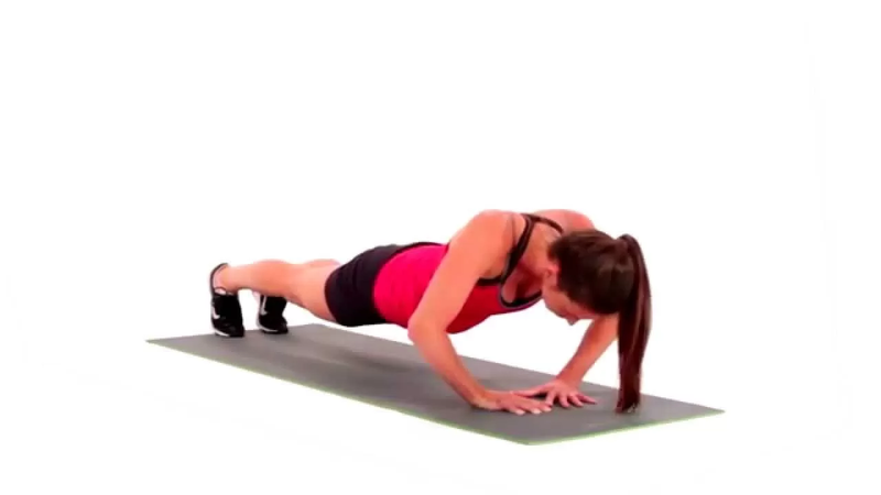 Hướng dẫn các bài tập hít đất đúng cách cho nữ 3