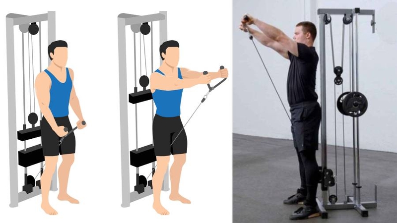 Hướng dẫn các bài tập vai cho nam tại nhà giúp đôi vai vạm vỡ 4