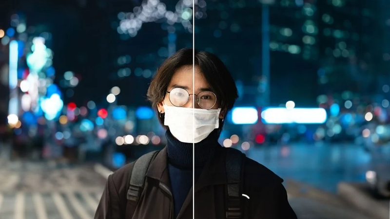 Hướng dẫn cách đeo khẩu trang không bị mờ kính 1