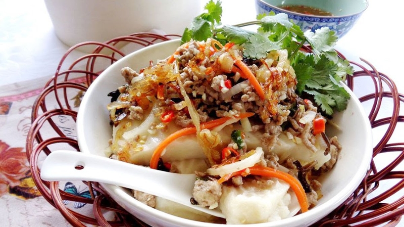 Hướng dẫn cách làm bánh đúc mặn chuẩn vị theo miền 2