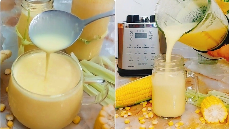 Hướng dẫn cách làm sữa ngô thơm ngon tại nhà 4