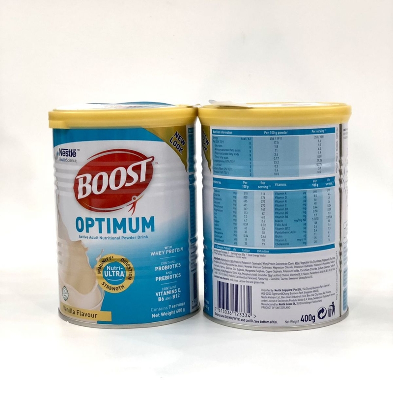 Sữa Boost Optimum giúp duy trì sự cân bằng của các vi khuẩn tốt cho hệ tiêu hóa khỏe mạnh hơn