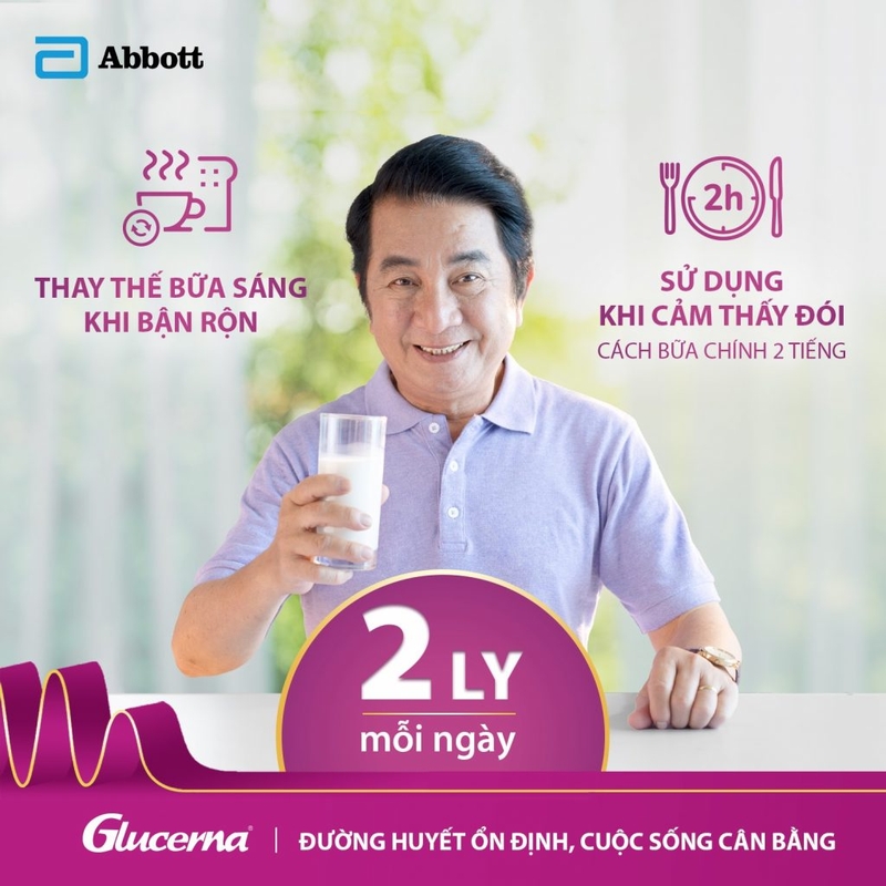 Hướng dẫn cách pha sữa Glucerna chi tiết nhất cho người tiểu đường. 3