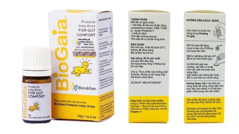 Hướng dẫn cách phân biệt Biogaia thật giả 3