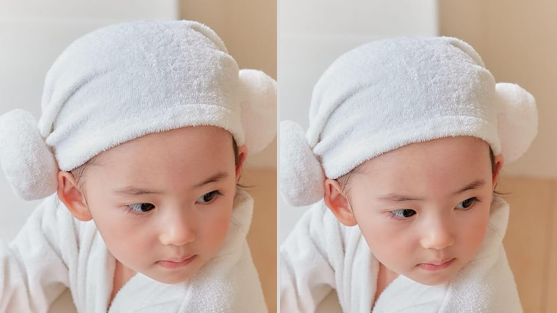 Hướng dẫn cách quấn khăn trùm đầu đơn giản để tóc nhanh khô sau gội đầu 4