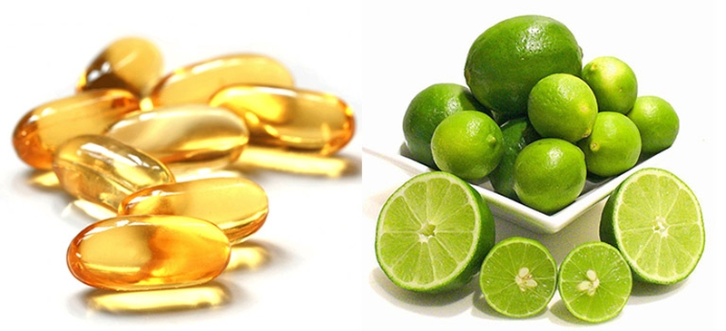 cách trị nám bằng vitamin e và chanh