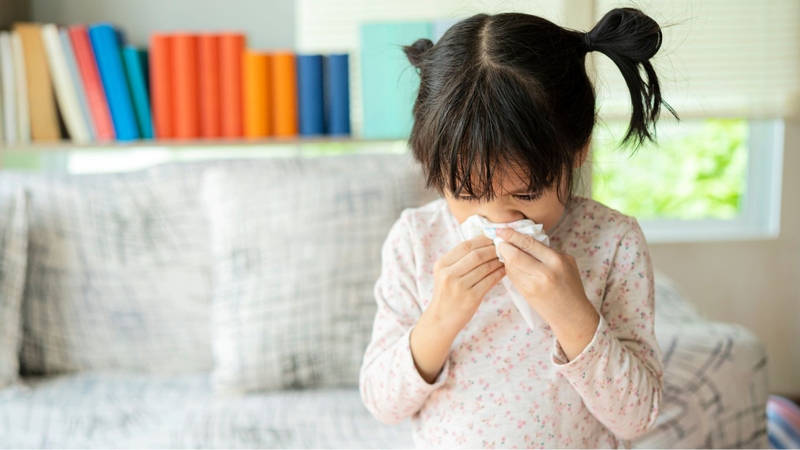Phần lớn các trường hợp viêm đường hô hấp ở trẻ thường diễn tiến nhẹ