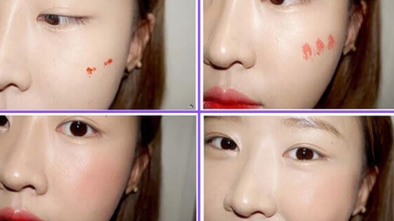 Hướng dẫn chị em cách đánh má hồng bằng son cực đơn giản lại siêu xinh 1