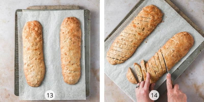 Hướng dẫn công thức làm bánh Biscotti ngon tuyệt 8