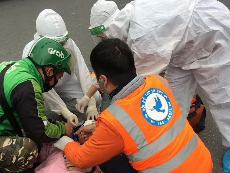 Hướng dẫn sơ cứu người bị tai nạn giao thông 1