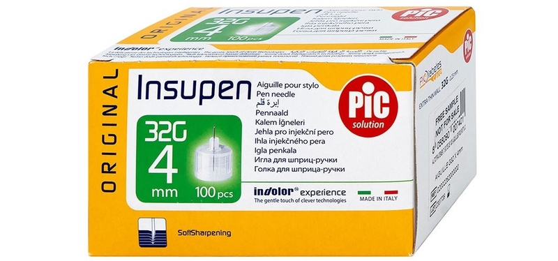 Hướng dẫn sử dụng bút tiêm insulin với đầu kim tiểu đường PIC Insupen Original 3
