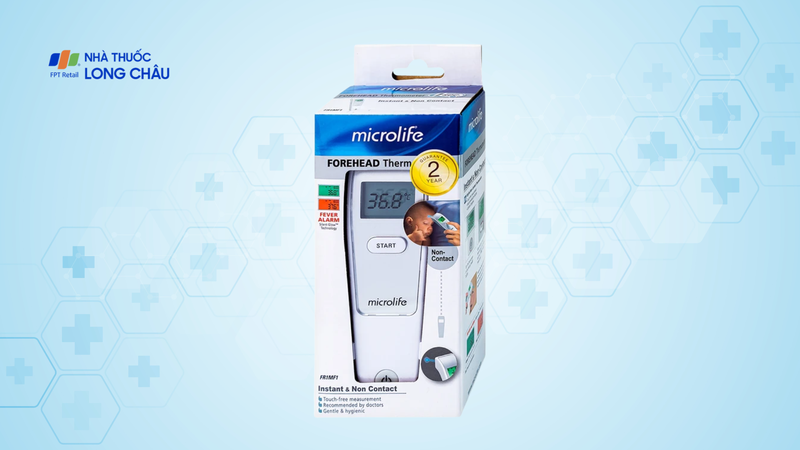 Nhiệt kế hồng ngoại Microlife FR1MF1 là thiết bị y tế cần thiết cho nhiều gia đình
