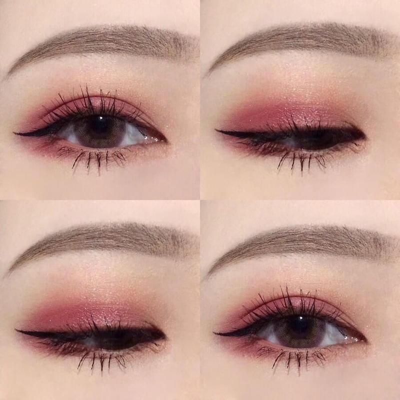 Hướng dẫn trang điểm mắt một mí thành hai mí 3