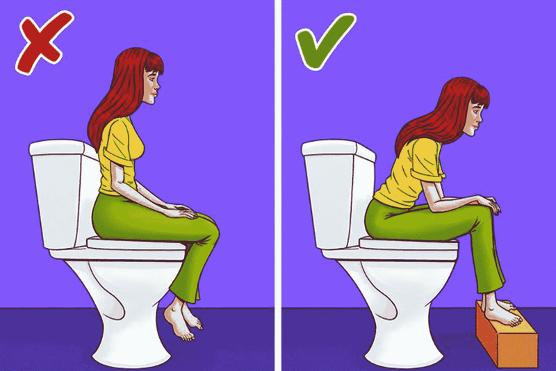 Hướng dẫn tư thế ngồi tốt cho người bệnh trĩ 2