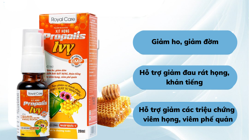 Chai Xịt Họng Propolis Ivy - Giải Pháp Hữu Hiệu Cho Sức Khỏe Đường Hô Hấp 2