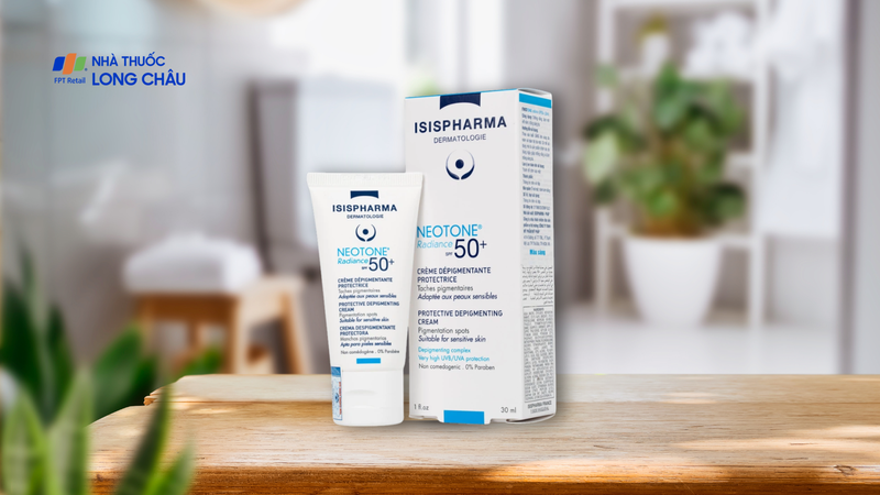 Kem chống nắng Isis Neotone Radiance SPF50+