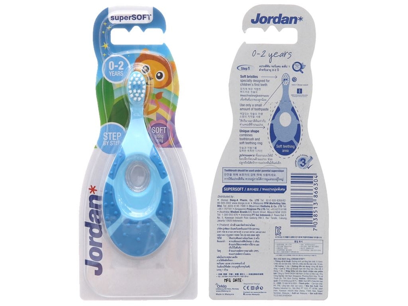 Bàn chải đánh răng cho bé Jordan