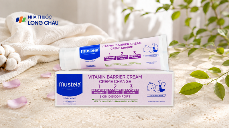 Kem dưỡng da Mustela Vitamin Barrier Cream