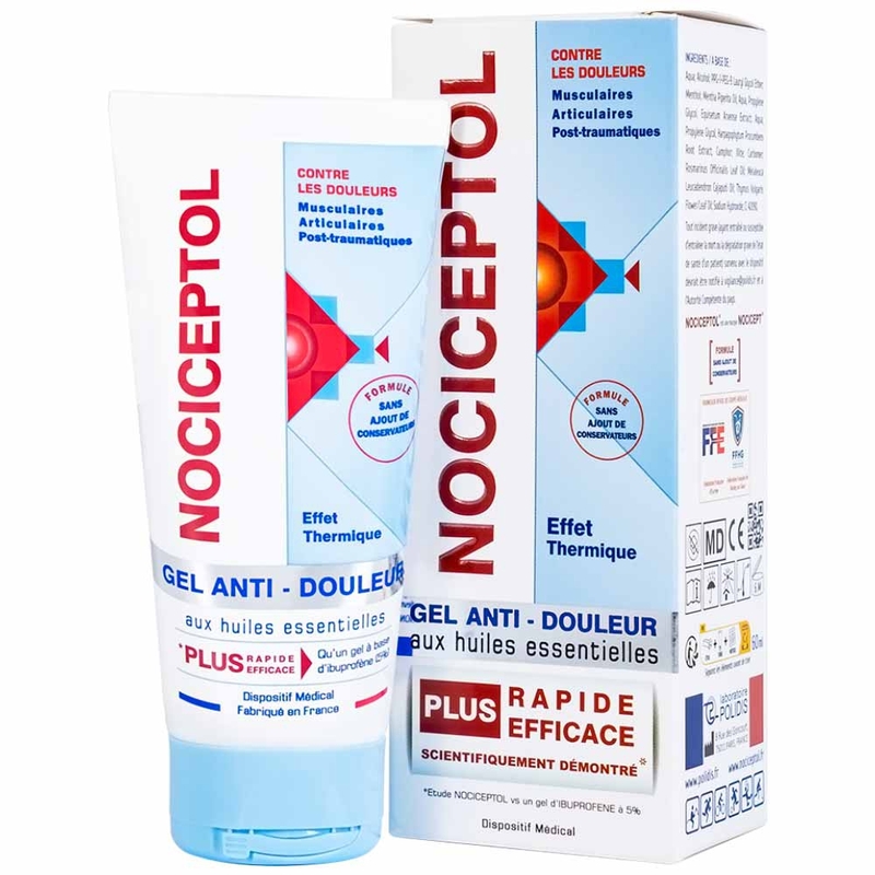 Kem bôi Nociceptol Gel Anti-Douleur Polidis: Đau xương khớp không còn là nỗi lo 02