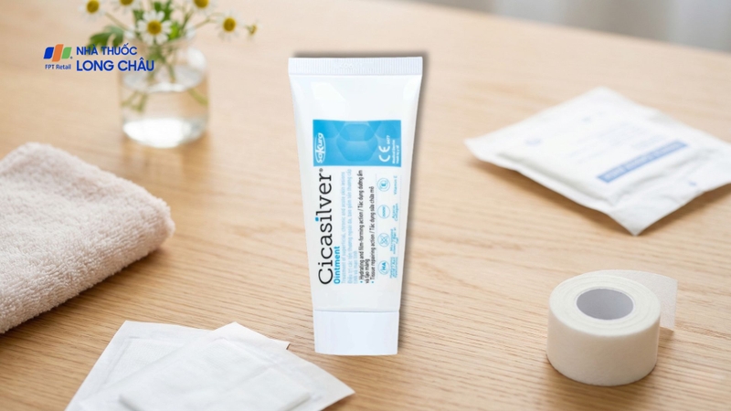 Kem bôi vết thương Cicasilver Ointment 50ml