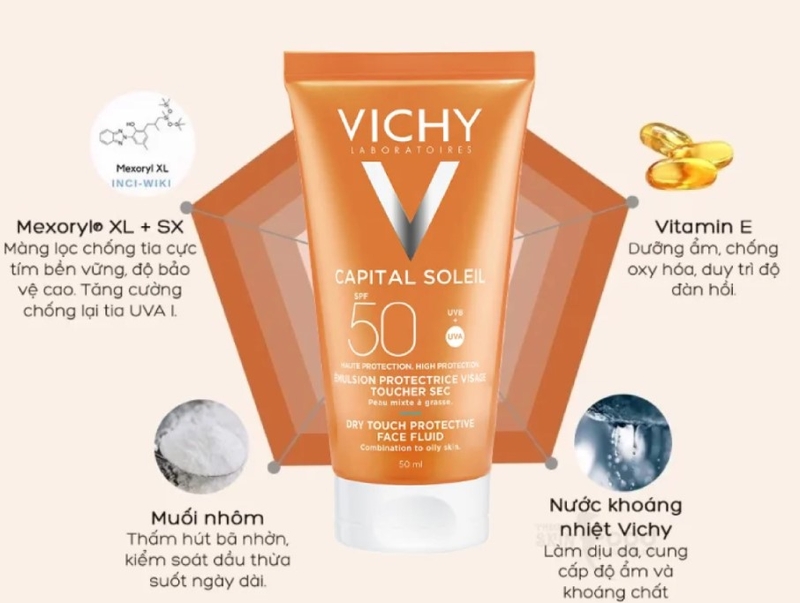 Kem chống nắng Vichy cho da dầu loại nào tốt? 3