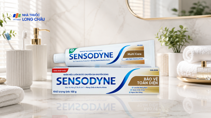 Kem đánh răng Sensodyne Multi Care