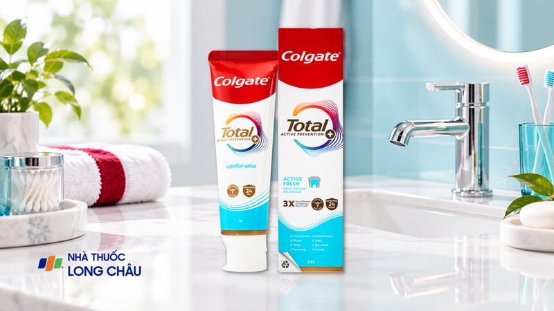 Kem đánh răng Colgate Total Active Fresh Toothpaste