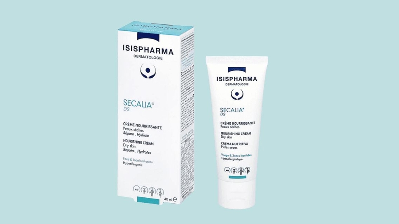 Kem dưỡng ẩm cho da khô Secalia DS Isispharma có giá tham khảo 264.000đ/ Tuýp