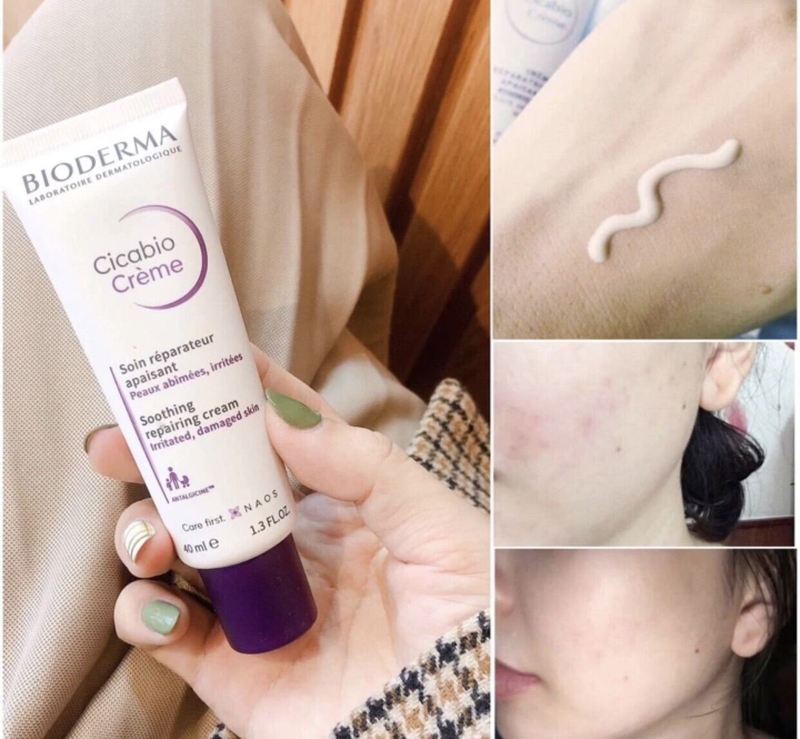 kem dưỡng Bioderma tím dành cho da nhạy cảm