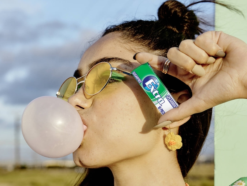 Kẹo cao su không đường tốt cho răng: Extra Peppermint