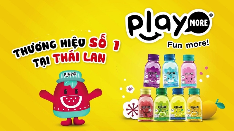 Playmore&nbsp; còn được biết đến với bộ sưu tập các hương vị thơm ngon, đa dạng